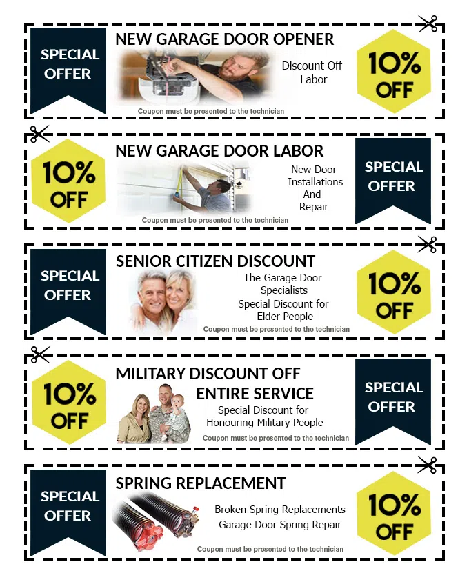 Garage Door And Opener Repairs St Paul, MN 651-376-0001 - coupons
